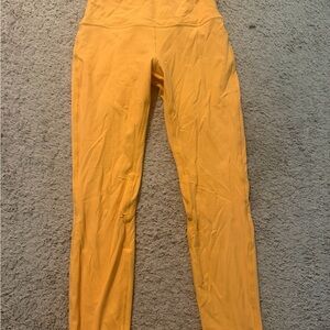 Lululemon Athletica Vibrant Yellow Leggings